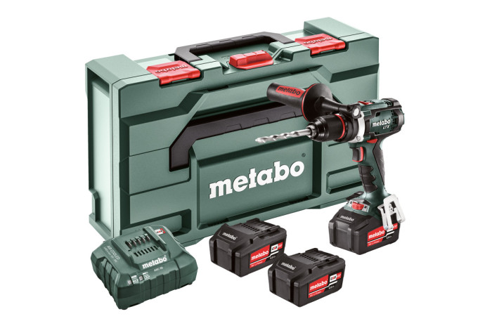 Купить Аккумуляторная дрель-шуруповерт Metabo BS 18 LTX Impuls Set (602191960). Официальный магазин Metabo, фирменная гарантия с доставкой по Украине.