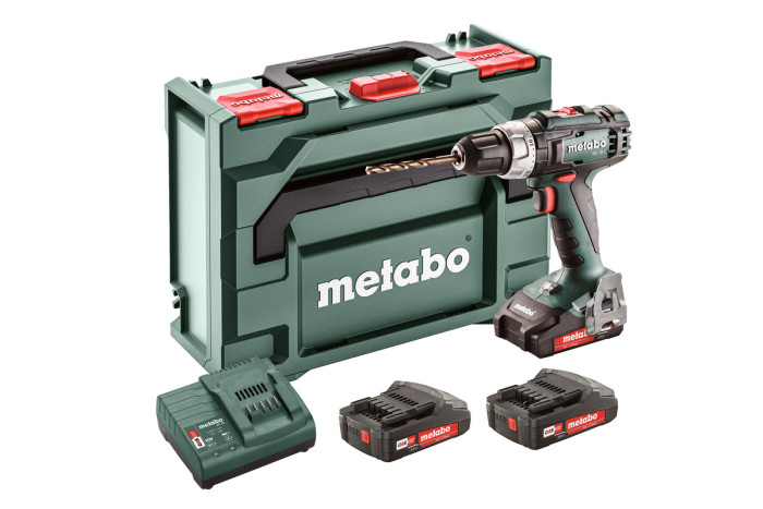 Купити Акумуляторний дриль-шуруповерт Metabo BS 18 L Set (602321540). Офіційний магазин Metabo, фірмова гарантія з доставкою по Украіні