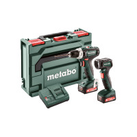 Акумуляторний дриль-шуруповерт Metabo Set PowerMaxx BS 12 (601036900)