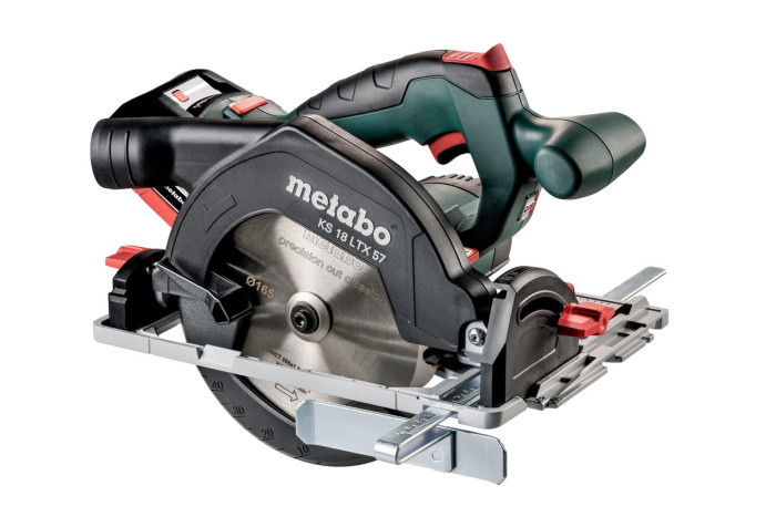 Купить Аккумуляторная ручная дисковая пила Metabo KS 18 LTX 57 (601857810). Официальный магазин Metabo, фирменная гарантия с доставкой по Украине.