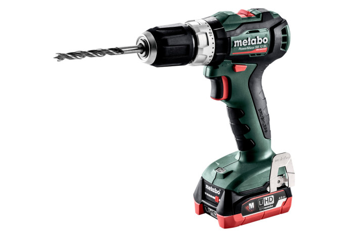 Купить Аккумуляторная ударная дрель Metabo PowerMaxx SB 12 BL (601077800). Официальный магазин Metabo, фирменная гарантия с доставкой по Украине.