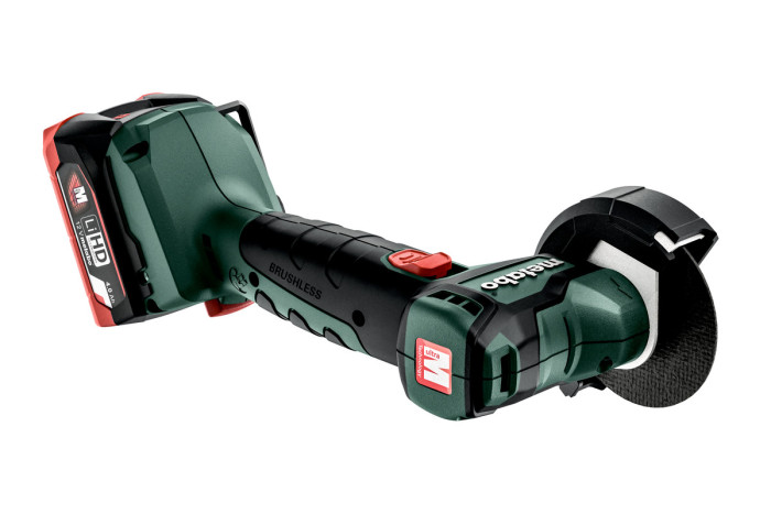 Купить Аккумуляторная угловая шлифовальная машина (болгарка) Metabo PowerMaxx CC 12 BL (600348800). Официальный магазин Metabo, фирменная гарантия с доставкой по Украине.