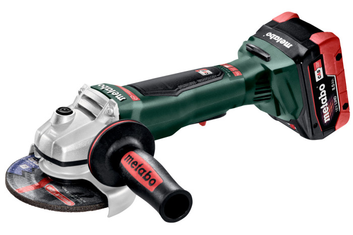 Купити Акумуляторна кутова шліфувальна машина (болгарка) Metabo WPB 18 LTX BL 125 Quick (613075660). Офіційний магазин Metabo, фірмова гарантія з доставкою по Украіні