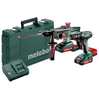 Акумуляторний інструмент в комплекті Metabo Combo Set 2.3.4 18В (685090000)