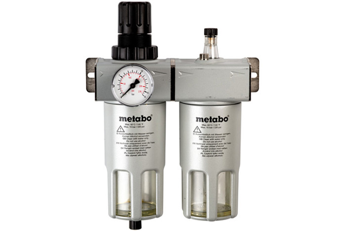 Купити Блок підготовки стисненого повітря Metabo FRL-180 (0901063869). Офіційний магазин Metabo, фірмова гарантія з доставкою по Украіні