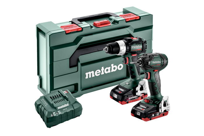 Купити Акумуляторний інструмент в комплекті Metabo Combo Set 2.1.11 18В (685123000). Офіційний магазин Metabo, фірмова гарантія з доставкою по Украіні