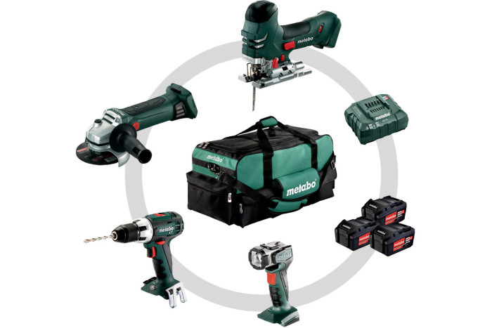 Купить Аккумуляторный инструмент в комплекте Metabo Combo Set 4.2 18В (691013000). Официальный магазин Metabo, фирменная гарантия с доставкой по Украине.