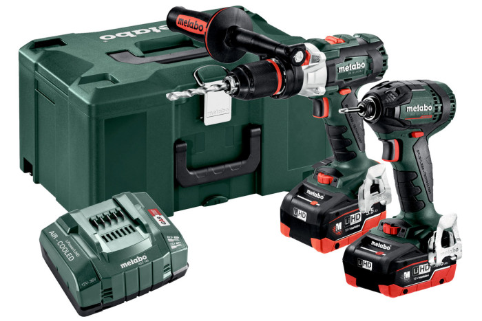 Купити Акумуляторний інструмент в комплекті Metabo Combo Set 2.1.15 18В (685127000). Офіційний магазин Metabo, фірмова гарантія з доставкою по Украіні