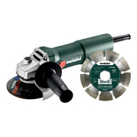 Угловая шлифовальная машина (болгарка) Metabo W 750-115 Set (603604920)