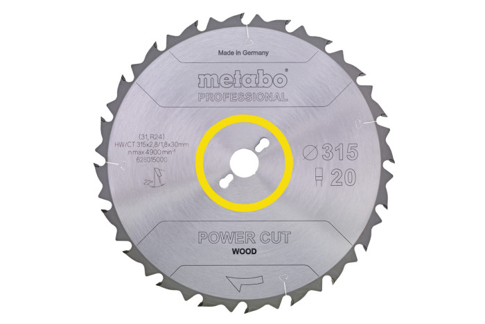 Купити Пилкове полотно Metabo «Power Cut Wood - Professional», 1700x30, Z42 WZ (628024000). Офіційний магазин Metabo, фірмова гарантія з доставкою по Украіні