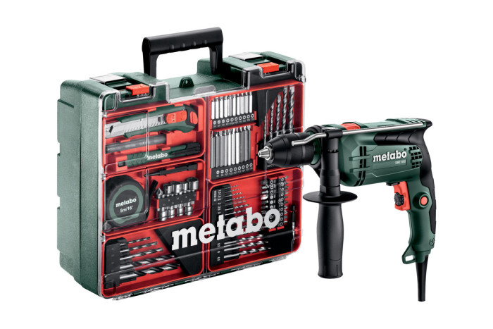 Купити Ударний дриль Metabo SBE 650 Set (600742870). Офіційний магазин Metabo, фірмова гарантія з доставкою по Украіні