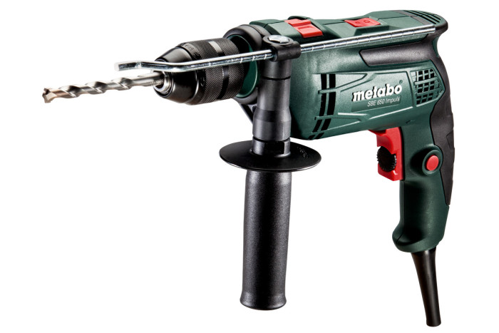 Купить Дриль ударний Metabo SBE 650 Impulse (600672000). Официальный магазин Metabo, фирменная гарантия с доставкой по Украине.