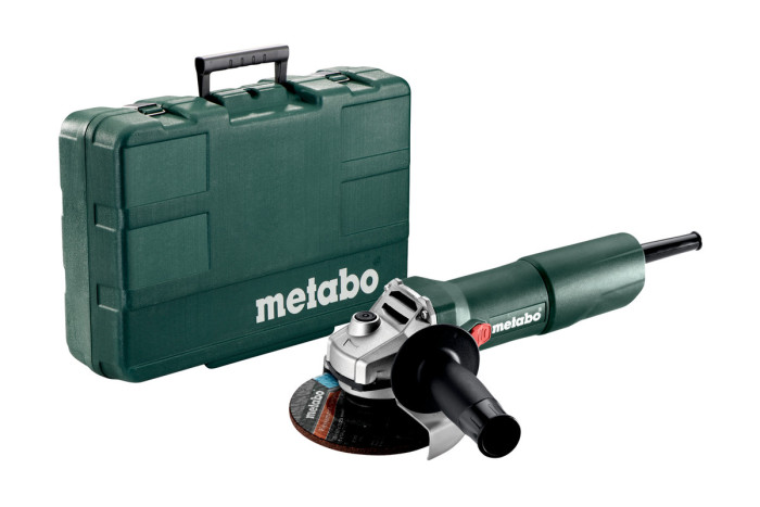 Купить Угловая шлифовальная машина (болгарка) Metabo W 750-125 (603605500). Официальный магазин Metabo, фирменная гарантия с доставкой по Украине.