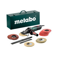 Кутова шліфувальна машина (болгарка) Metabo WEVF 10-125 Quick Inox Set (613080500)
