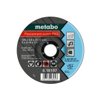 Зачисний диск Metabo Flexiamant Super FKS 40, 125x4,0x22,23, Inox SF 27 (616197000)