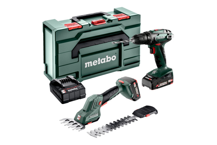 Купити Акумуляторний інструмент в комплекті Metabo Combo Set 2.2.5 18В (685186000). Офіційний магазин Metabo, фірмова гарантія з доставкою по Украіні