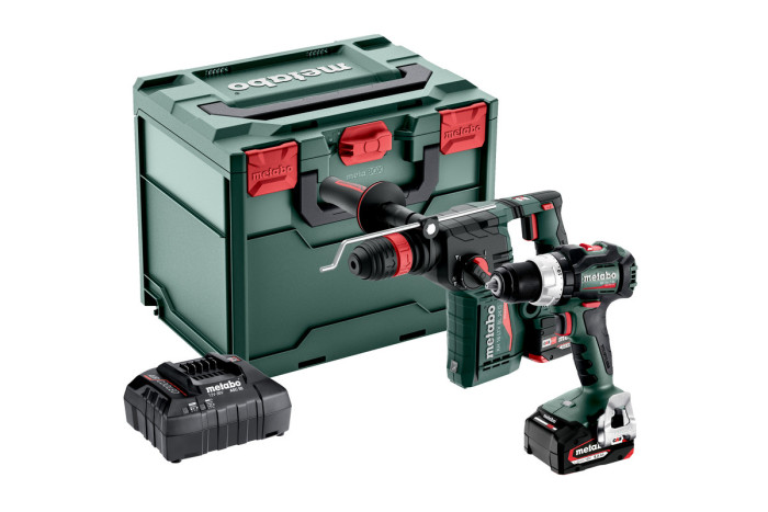 Купити Акумуляторний інструмент в комплекті Metabo Combo Set 2.4.8 18 В (685219650). Офіційний магазин Metabo, фірмова гарантія з доставкою по Украіні