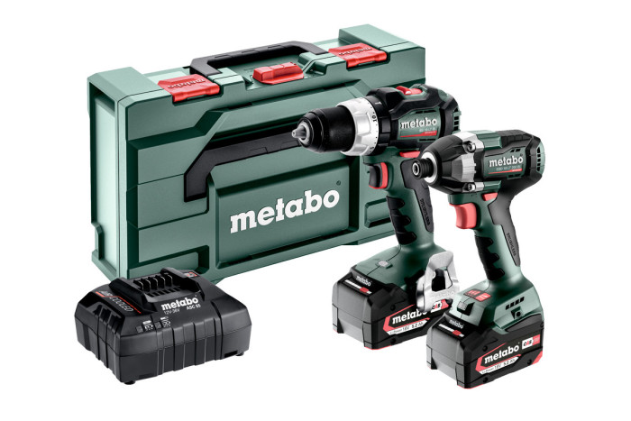 Купити Акумуляторний інструмент в комплекті Metabo Combo Set 2.8.4 18В (685196000). Офіційний магазин Metabo, фірмова гарантія з доставкою по Украіні