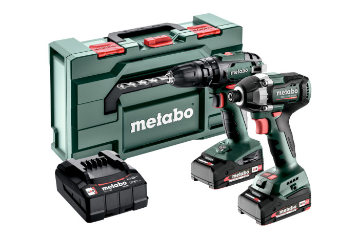 Купити Акумуляторний інструмент в комплекті Metabo Combo Set 2.8.5 18В (685197000). Офіційний магазин Metabo, фірмова гарантія з доставкою по Украіні