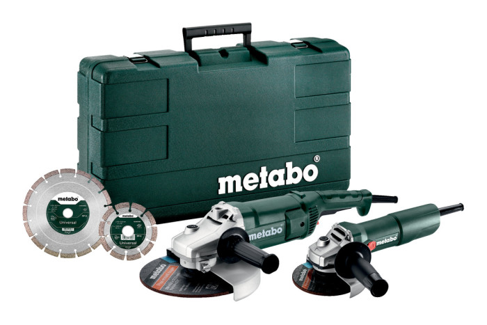 Купити Комплект електроінструментів Metabo Combo Set WE 2200-230 + W 750-125 (685172510). Офіційний магазин Metabo, фірмова гарантія з доставкою по Украіні
