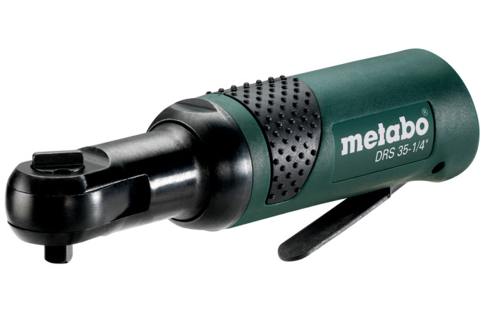 Купить Пневматический гайковерт с трещоткой Metabo DRS 35-1/4" (601552000). Официальный магазин Metabo, фирменная гарантия с доставкой по Украине.