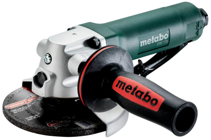 Купить Пневматическая угловая шлифмашина Metabo DW 125 (601556000). Официальный магазин Metabo, фирменная гарантия с доставкой по Украине.