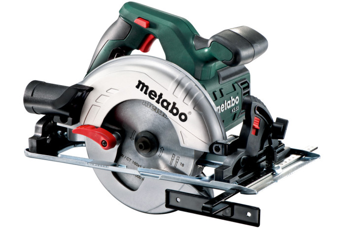 Купити Ручна дискова пила Metabo KS 55 (600855000). Офіційний магазин Metabo, фірмова гарантія з доставкою по Украіні