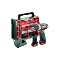 Аккумуляторная дрель-шуруповерт Metabo PowerMaxx BS Basic Set (600080710)