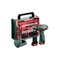 Акумуляторний ударний дриль Metabo PowerMaxx SB Basic Set (600385710)