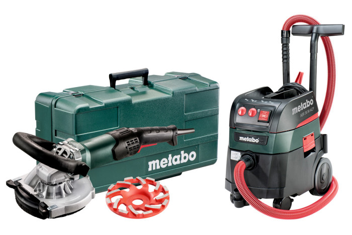 Купить Комплект электроинструментов Metabo RSEВ 19-125 RT + ASR 35 M ACP Set (691001000). Официальный магазин Metabo, фирменная гарантия с доставкой по Украине.
