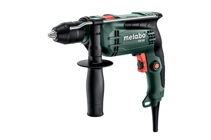 Купить Ударная дрель Metabo SBE 650 (600742850). Официальный магазин Metabo, фирменная гарантия с доставкой по Украине.