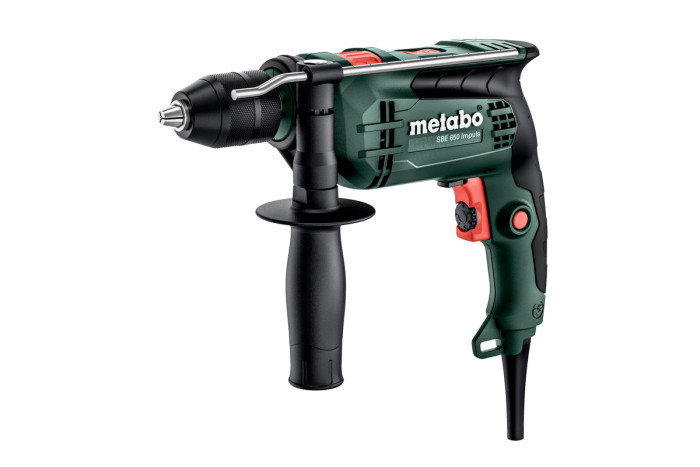 Купити Ударний дриль Metabo SBE 650 Impuls (600743500). Офіційний магазин Metabo, фірмова гарантія з доставкою по Украіні