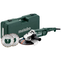 Кутова шліфувальна машина (болгарка) Metabo Set WE 2200-230 (691081000)