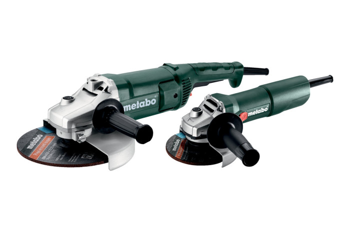 Купить Комплект электроинструментов Metabo Set WP 2200-230+W 750-125 (691083000). Официальный магазин Metabo, фирменная гарантия с доставкой по Украине.
