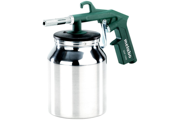 Купить Пневматический пескоструйный пистолет Metabo SSP 1000 (601569000). Официальный магазин Metabo, фирменная гарантия с доставкой по Украине.