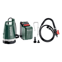 Аккумуляторный погружной насос и бочковый насос для дождевой воды Metabo TPF 18 LTX 2200 (601729850)