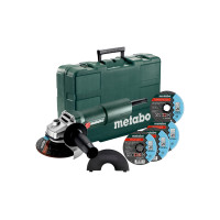 Угловая шлифмашина (болгарка) Metabo W 750-125 Set (603605680)