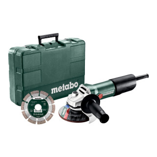 Угловая шлифмашина (болгарка) Metabo W 850-125 Set (603608510)