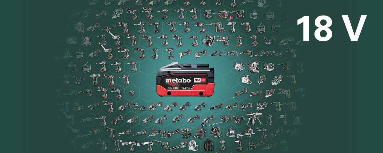 Аккумуляторная технология LiHD от Metabo. Официальный аккумуляторный инструмент Метабо в Украине. Интернет магазин Metabo Brandstore